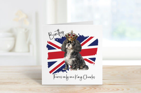 Coronation King Charles III, Coronation Day Souvenir, King Charles III Royal Coronation Day, Coronation Day Card, Cavalier King Charles Card