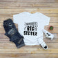 Promoted To Big Sister T-Shirt, Baby Announcement TShirt, Big Sister T-Shirt