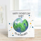 Grampy Father's Day Card, Personalised Father's Day Card, Daddy You Are Our World, Fathers Day Card For Daddy, Father's Day Card For Dad