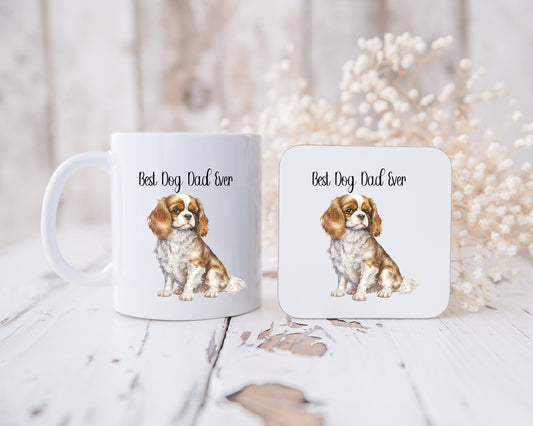 Fathers Day Gifts From Dogs, Best Dog Dad Ever Mug, Personalised Dog Dad Mug, Fathers Day Mug From Dog