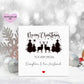 Daughter & Boyfriend Christmas Card, Christmas Card For Daughter And her Husband, Personalised Christmas Card, Christmas In July